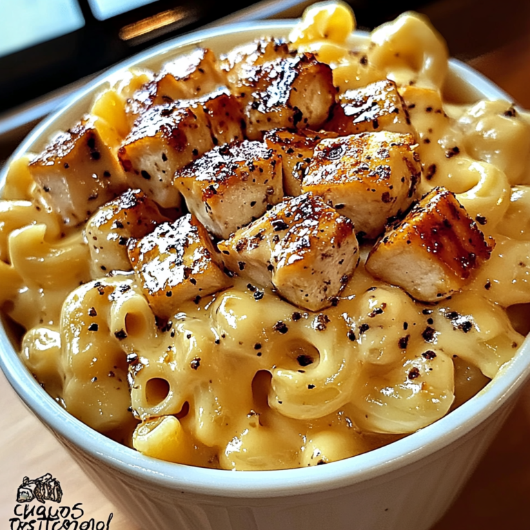 Creamy Honey Pepper Chicken Mac and Cheese Delight