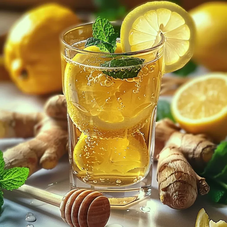 Brazilian Mounjaro Recipe with detox ingredients