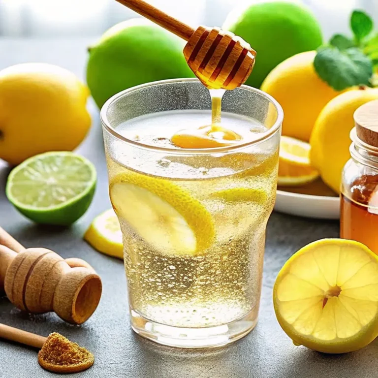 Natural Mounjaro Recipe morning drink