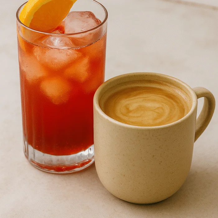 Mounjaro coffee with cinnamon and MCT oil